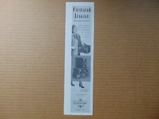 1948 CAVANAUGH LUGGAGE Chic New Look of The Smart Traveler vintage art print ad