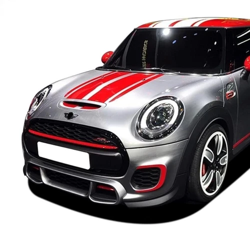 Bonnet Rear Racing Stripe Car Sticker Decal For MINI John Cooper Works F56 JCW - Bild 3 von 10
