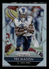 2015 Panini Prizm #157 Tre Mason Silver St. Louis Rams