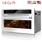 30" Microwave Convection Oven 1.6 Cu Ft Built-in Oven W/ Air Fryer/Touch Control