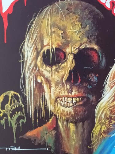 The Fog ORIGINAL Spanish Video POSTER John Carpenter MAC cool unique horror art! - Picture 2 of 5