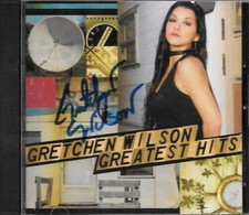 Gretchen Wilson Greatest Hits Signed Autograph Music CD