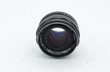 Petri 55mm F/1.8 CC Auto Black Lens Made In Japan Without Caps