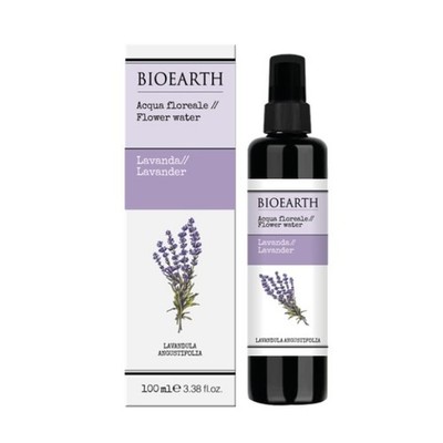 Bioearth Blumenwasser Lavendel 100ml Flower Water Lavender für Gesicht