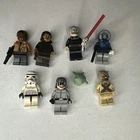 Star Wars Lego Mini Figures Lot Of 8 Tuscan, Stinky, Stinky, Han, Etc
