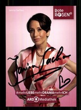 Janina Sachau Rote Rosen Autogrammkarte Original Signiert ## BC 232235