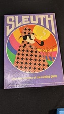 Vintage Sleuth Deduction Game by Avalon Hill 1981 
