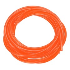 Polyurethane Round Belts 5mm Dia, 3 Meters 10ft Length Smooth Surface, Orange