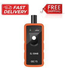 JDIAG EL-50448 TPMS Relearn Tool for Auto Tire Pressure Monitor System Orange