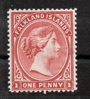 Falkland Islands. 1984. SG19. 1d reddish-chestnut. Fine unmounted mint.