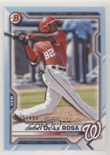 2021 Bowman Draft Sky Blue 175/499 Jeremy De La Rosa #BD-2 yf0