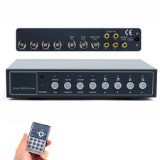4 Channels Video Quad Video Image Multiplexer Processor for CCTV Surveillance...