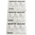 Vintage Deadstock Matchbox Haunted Haulers Set Drac Bike Ghoul Bus Neck Wrecker