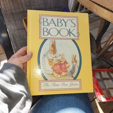 Vintage Beatrix Potter THEMED Baby Book First 5 years