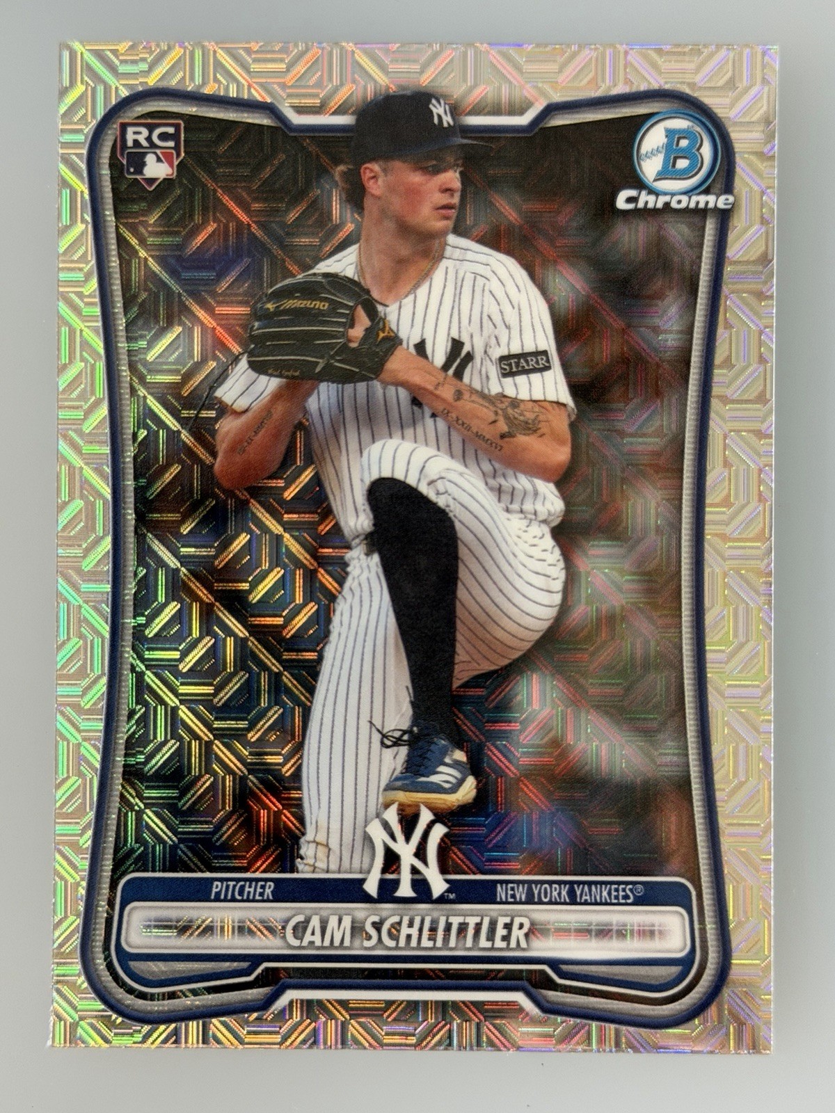 2026 Bowman #53 Cam Schlittler Chrome Mojo Refractors