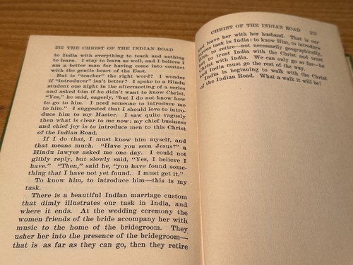 The Christ of the Indian Road by E. Stanley Jones, 1st Edition, Reprinted 1926 - Picture 8 of 9
