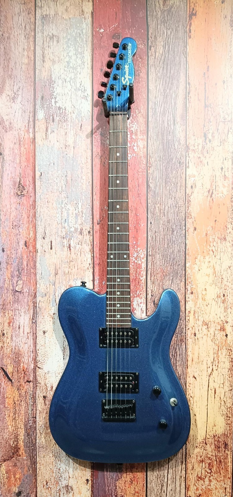 SQUIER DELUXE DOUBLE FAT TELECASTER. SUPER RARE !