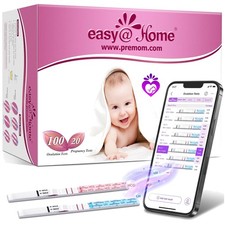 Reliable Ovulation  Pregnancy Strips, 120-Piece Pack