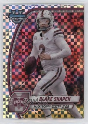 2024 Bowman U Chrome X-Fractor Blake Shapen #22 3hd