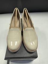 Vionic Womens Willa Ivory Textured Loafers Shoes 6.5 Medium B,M BHFO 7576