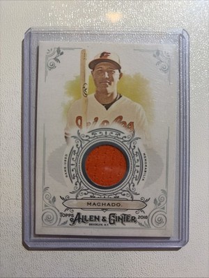 2018 Topps Allen & Ginter #FSRB-MM Manny Machado Full-Size Relics