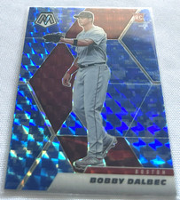 2021 Panini Mosaic Baseball Bobby Dalbec Boston Red Sox Blue Camo Prizm RC #241