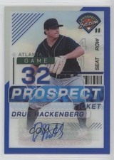 2024 Panini Prospect Edition Blue Prizm Signatures /149 Drue Hackenberg Auto w5b