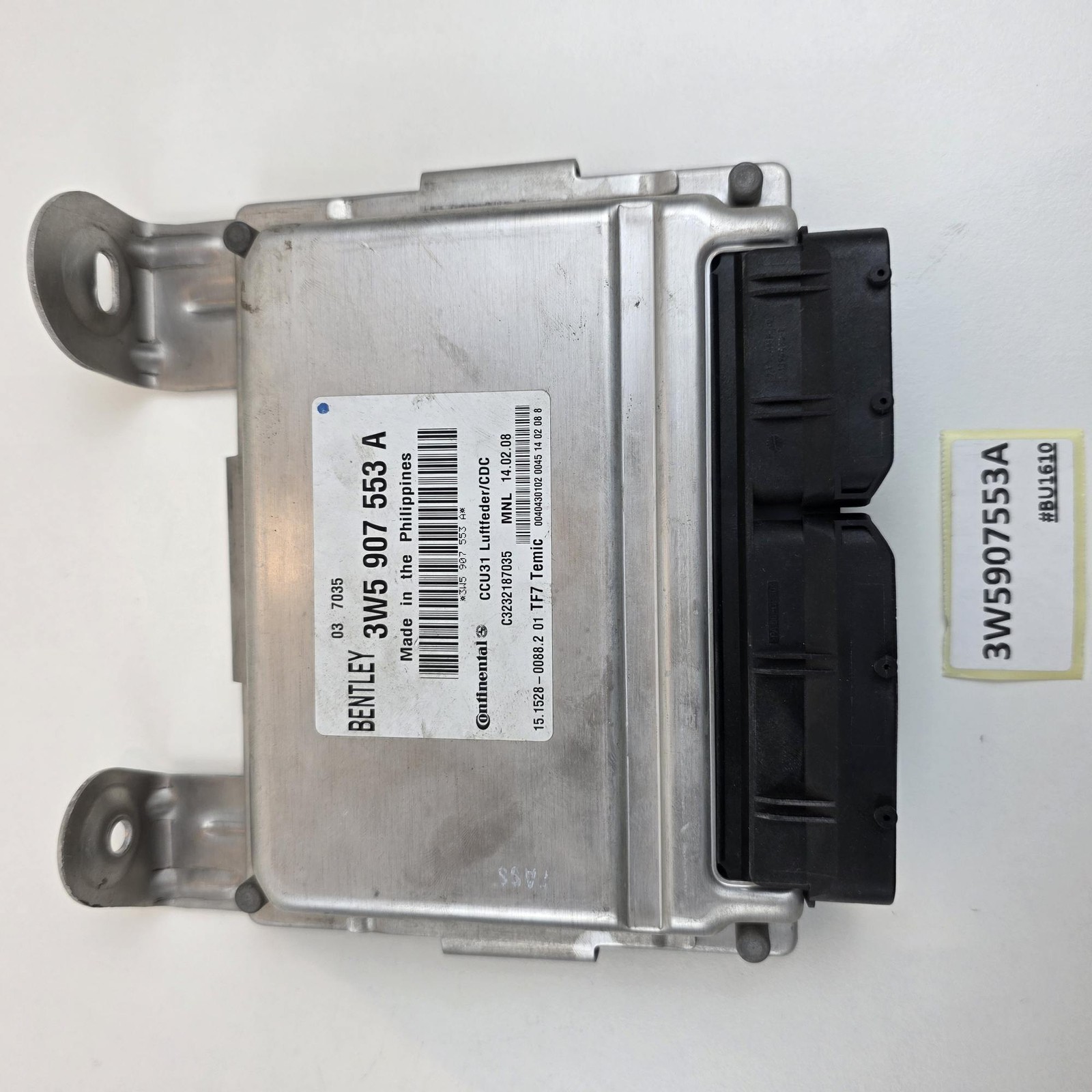 2006-2010 Bentley Flying Spur Adaptive Suspension Control Unit 3W5907553A