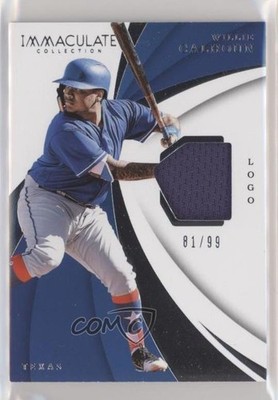 2018 Panini Immaculate Swatches 81/99 Willie Calhoun #IS-WC Rookie RC fm0