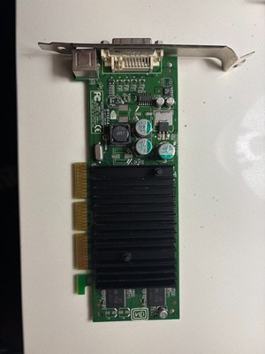 NVIDIA P117 MIC 8902 ver:110 64MB AGP Video Card DVI S-Video E-G012-03-0276(B)