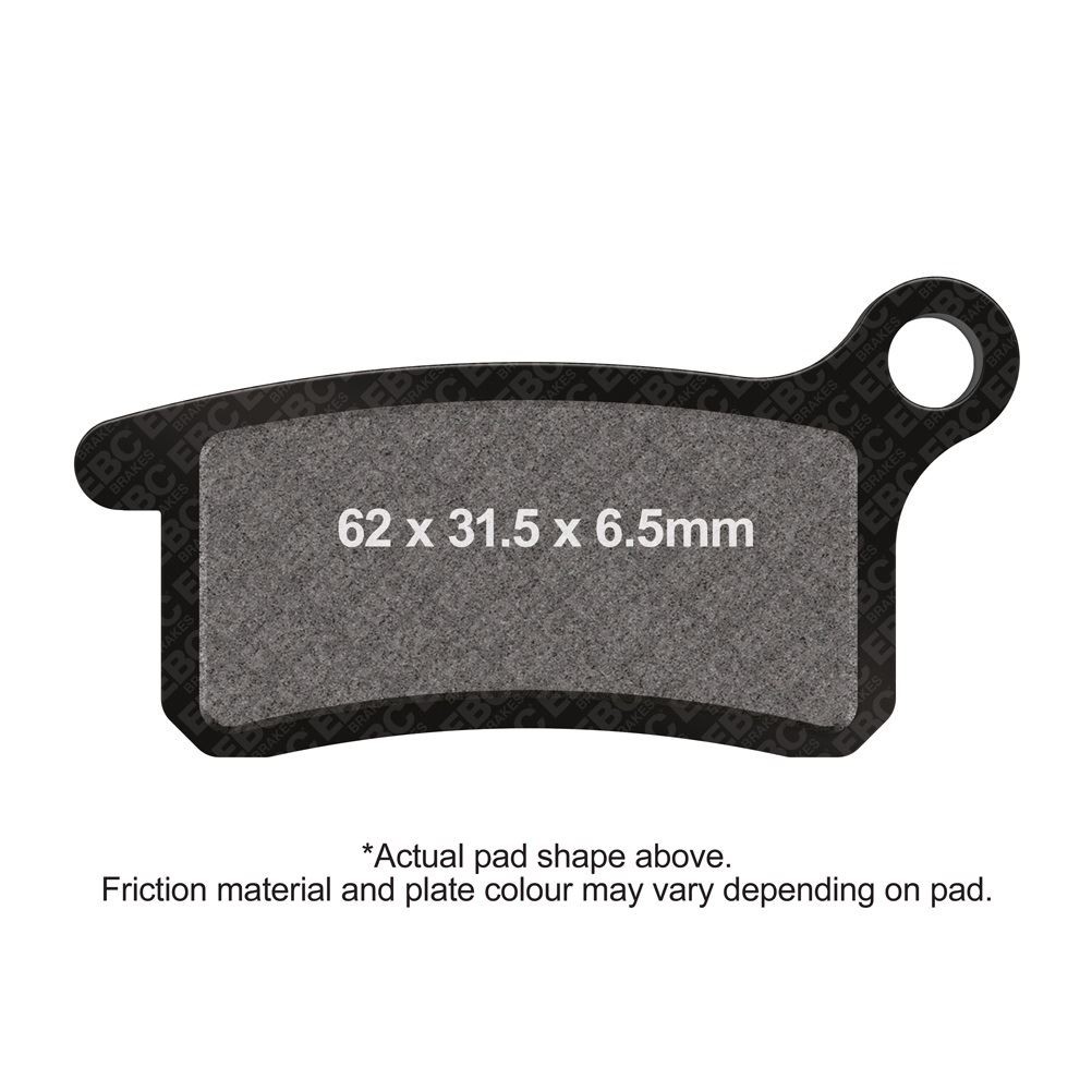 EBC Motorcycle R Brake Pads Front Left for Husqvarna TC 65 198 F Disc 2018-2022