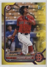 2022 Bowman Prospects Yellow Border /75 Eduardo Lopez #BP-134 09xd