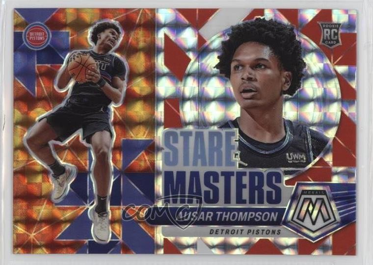2023-24 Panini Mosaic Stare Masters Mosaic Prizm Ausar Thompson #2 4f5