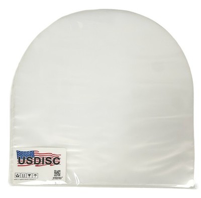 USDISC Record Inner Sleeves 10'', 78 RPM, HDPE, Round Corners (Clear) Lot