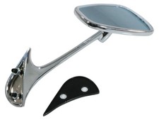 Right Chrome Exterior Mirror With Gasket For Mercedes W121 190sl Pontoon Convertible