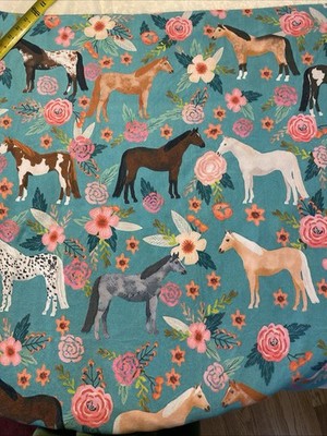 Pony Throw Blanket / Beach Towel for Kids, Horse Themed Gifts 32 x52 