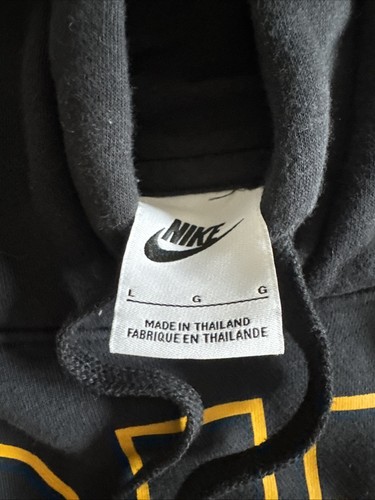 Pittsburgh Steelers Mens M Nike Black Pullover Hoodie Football NFL Fanatics - Picture 6 of 9