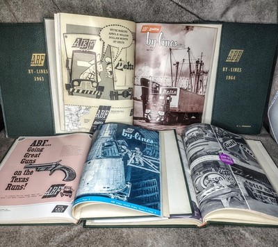 1961-1966 ABF By-Lines Exec. Bound Annual Volumes H.L. Hembree Trucking Archives