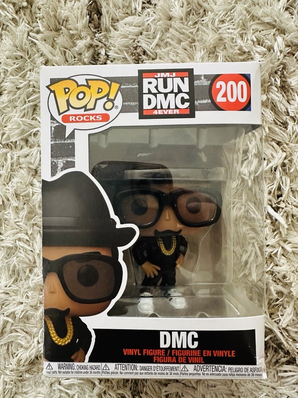Funko Pop! Rocks RUN DMC Hip-Hop DMC #200