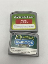 2 iQuest Cartridges Science And Math Grade 6-8