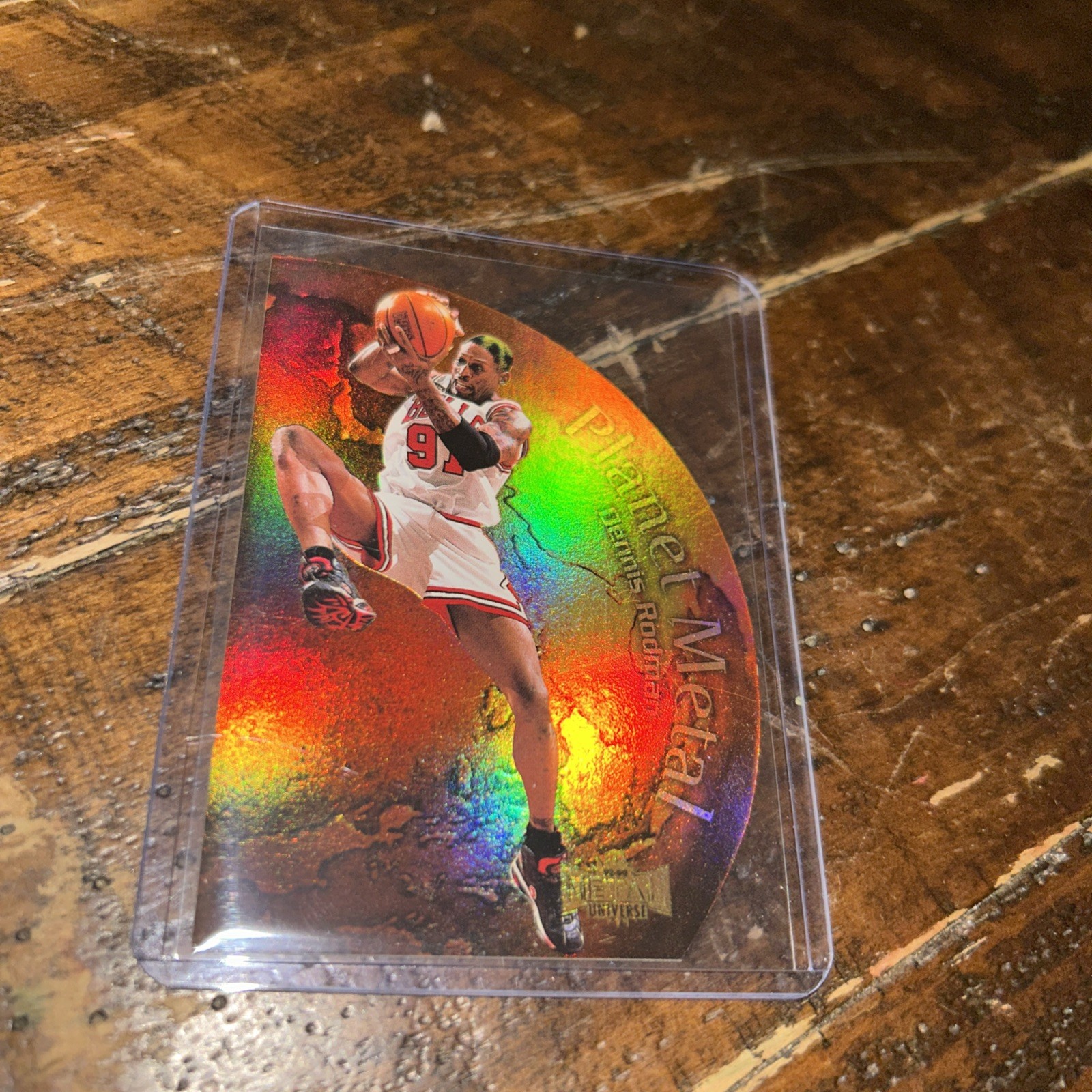 Dennis Rodman 1998 Metal Universe Planet Metal Price Guide 