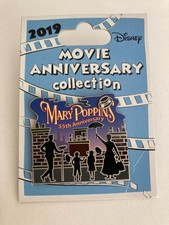 Mary Poppins Movie 55th Anniversary Cast Member Pin Disney World Disneyland