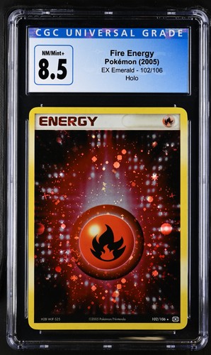 Fire Energy graded CGC 8.5 for sale on eBay