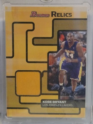 2007-08 Bowman Draft Picks & Stars Relics Kobe Bryant #BR-KB