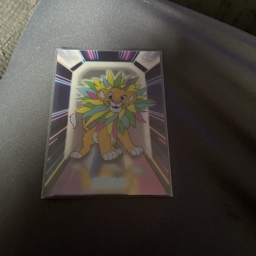 2026 Topps Disney Neon Simba Illuminated Neon Lights NPL-21