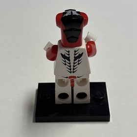 Lego Ninjago Fang Suei Red Snake Tribe Minifigure + 2 Snakes