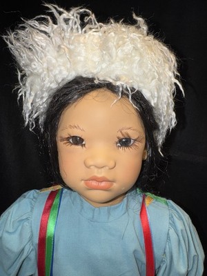 Annette Himstedt NIÑA Doll 1993/94 Puppen Kinder w/ COA Box 26 