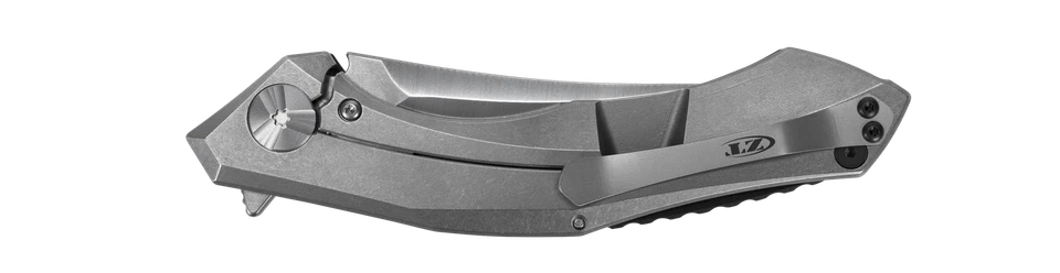 Cuchillos Tolerancia Cero Rojo Fibra de Carbono Titanio 20CV ZT 0462 Cuchillo Foto 2 de 2