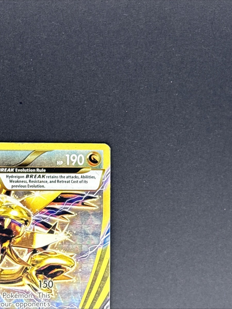 hydreigon break pokemon card value Pokémon TCG Hydreigon Break Steam Siege Holo Rare Card 87/114