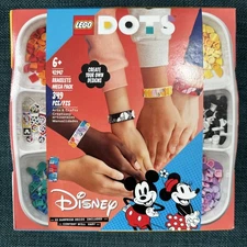 NEW! LEGO DOTS: Disney Mickey and Friends Bracelets Mega Pack #41947 Ages 6+